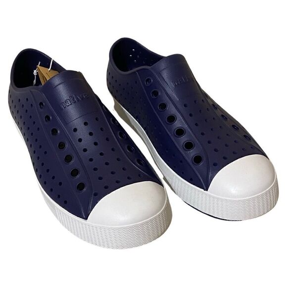 Native Shoes Shoes - NWT Native Shoes Nautical Jefferson Navy and White